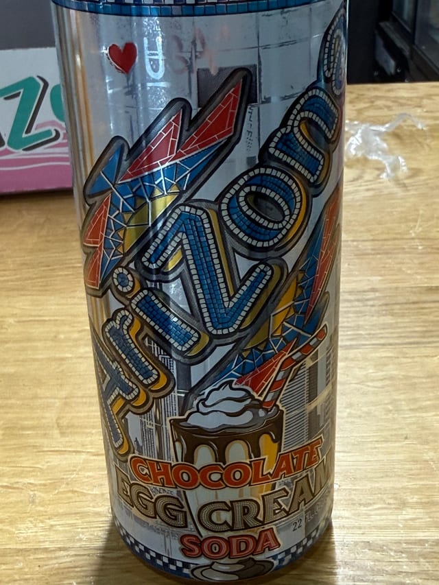Arizona Chocolate Egg Cream.